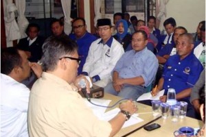 Rapat persiapan pileg 2014 Partai NasDem.
